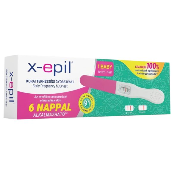 X-Epil varajase raseduse kiirtest (1 tk)