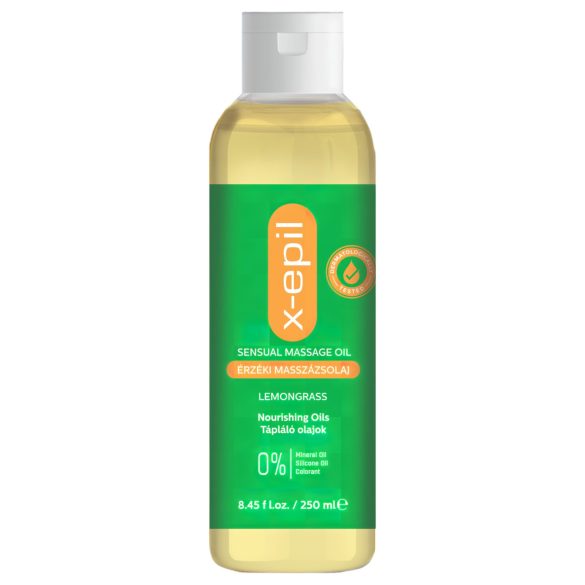 X-Epil Sensuaalne massaažiõli - sidrunhein (250ml)