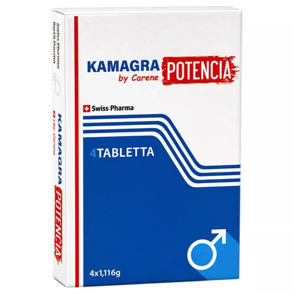 Kamagra by Carene Potencia - toidulisand tabletid meestele - 4 tk