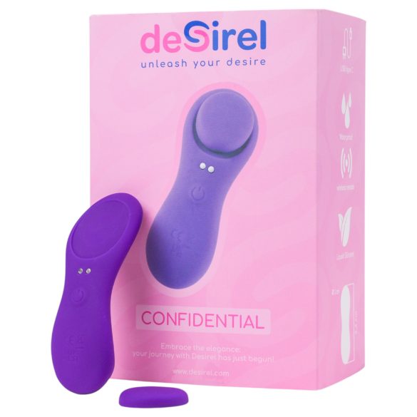 Desirel Confidential - nutikas lilla aluspükste vibraator