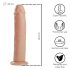 Desirel Ihaldatud Õndsus - iminapaga dildo (naturaalne)