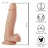 / Desirel Titan - elutru munanditega dildo (naturaalne)