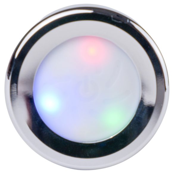 Desirel GlowPlug - valgusega anaaltapp - väike - hõbedane