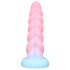 OgazR - helendav ükssarviku dildo - 22cm (vikerkaar)