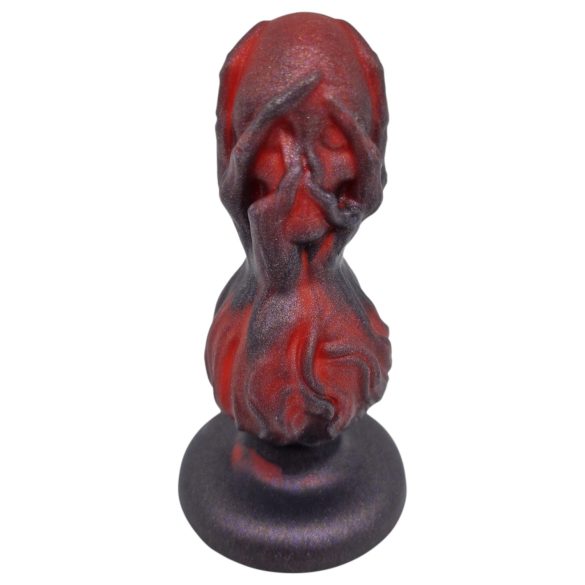 OgazR - ümar anaaldildo - 10,5 cm (must)