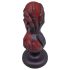 OgazR - ümar anaaldildo - 10,5 cm (must)