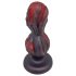 OgazR - ümar anaaldildo - 10,5 cm (must)