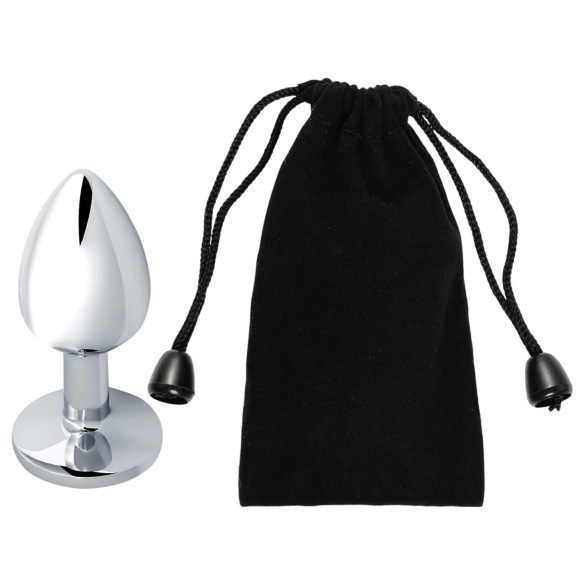 Sunfo - metallist anaaltapp rohelise kiviga hõbedane