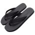 Flip-flop plätud - vilistava tallaga - must