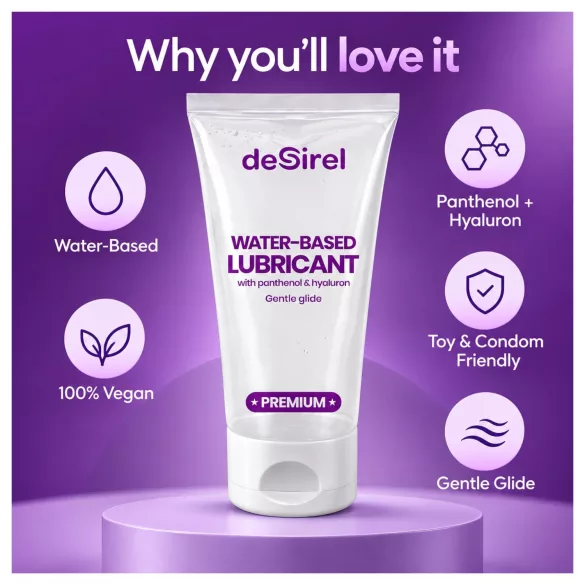 Desirel - hooldav veepõhine libesti (50 ml)