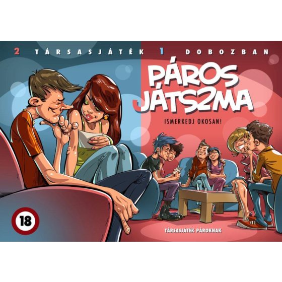 Pairs game - Get smart board game for adults (in Hungarian)