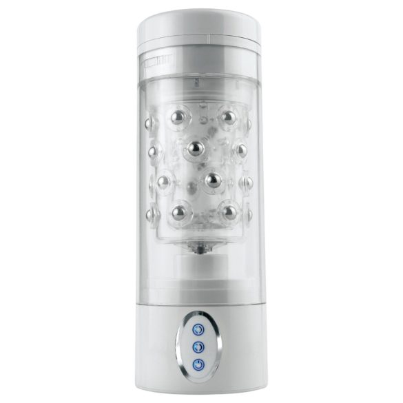 PDX Roto-Bator - vibraatoriga suuseksmasturbaator - valge