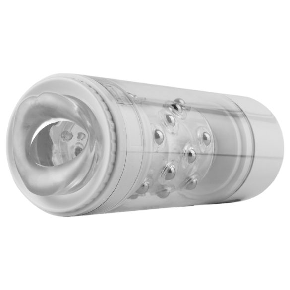 PDX Roto-Bator - vibraatoriga suuseksmasturbaator - valge