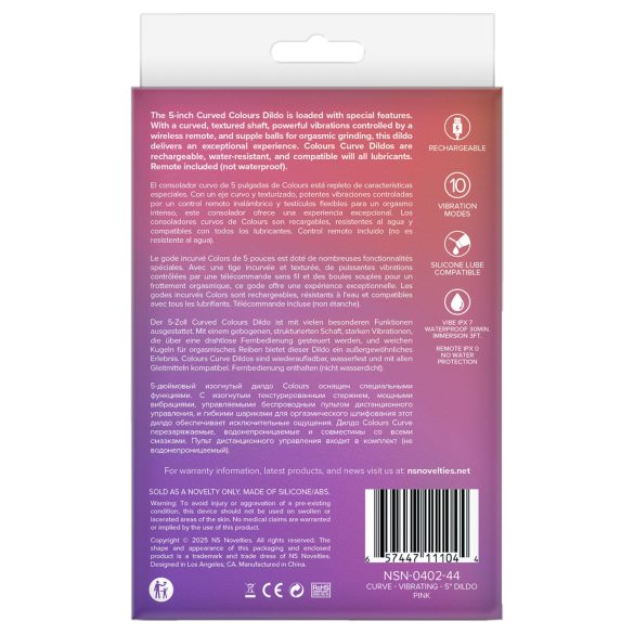 NS Novelties - 2in1 kliitori- ja G-punkti vibraator (roosa)