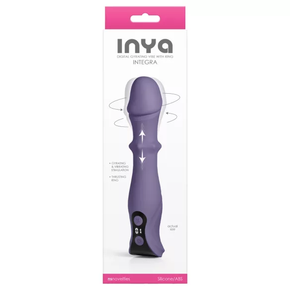 NS Novelties - tõukav pöörlev vibraator - lilla