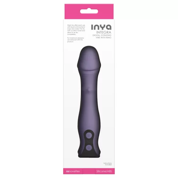 NS Novelties - tõukav pöörlev vibraator - lilla