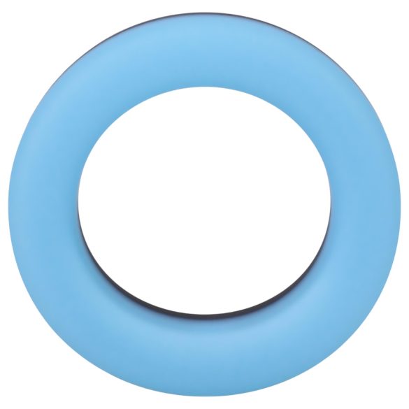 Doc Johnson The Big O - vibraatoriga peeniserõngas - helendav - sinine