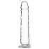 Addiction Crystal iminapaga dildo (läbipaistev) - 18cm