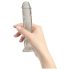 Addiction Crystal iminapaga dildo (läbipaistev) - 18cm