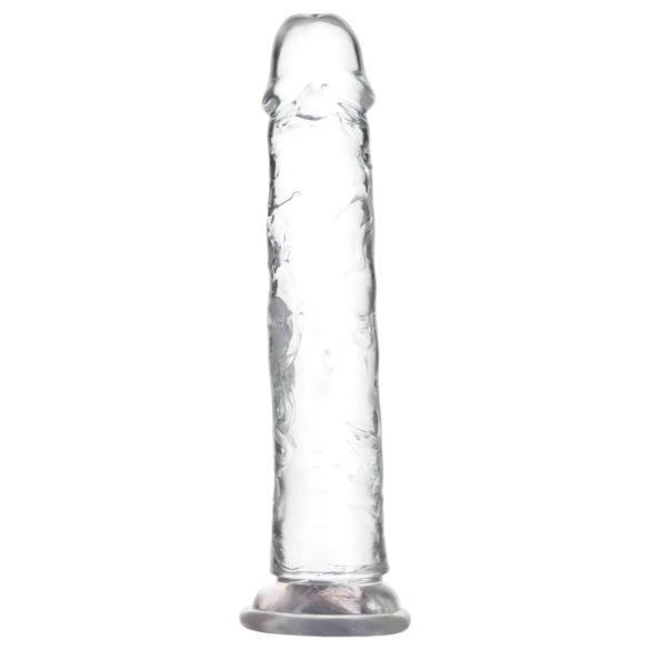 Addiction Crystal - iminapaga dildo (läbipaistev) - 20cm