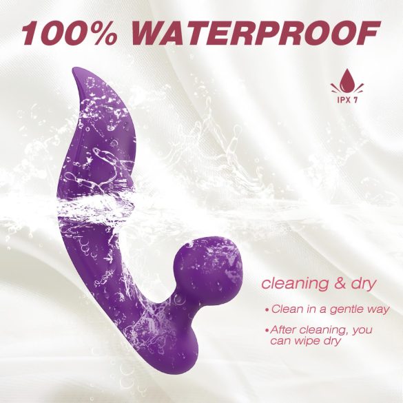 Sex HD Chomper - veekindel kliitori ja anaalvibraator - lilla