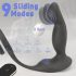 Sex HD Virgil - peenise- ja munandirõnga vibraator (must)