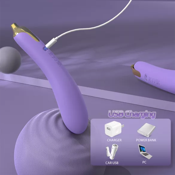 Sex HD - vibraator - munakujuline - lilla