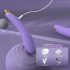 Sex HD - baklažaani vibrator (lilla)