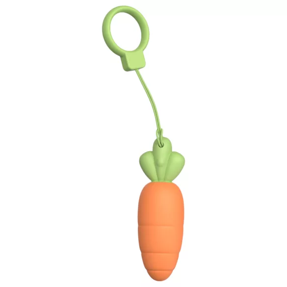 Sex HD Carrots - vibreeriv dildo - porgandi kujuline - oranž