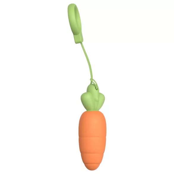 Sex HD Carrots - vibreeriv dildo - porgandi kujuline - oranž