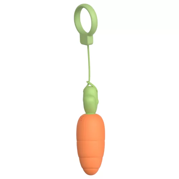 Sex HD Carrots - vibreeriv dildo - porgandi kujuline - oranž