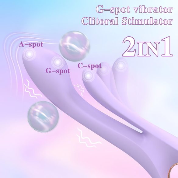 Sex HD Kaethe - kliitoriga vibraator - lilla