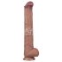 Lovetoy - kahekordne XXL dildo - 36,5 cm - (naturaalne)
