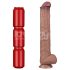 Lovetoy - kahekordne XXL dildo - 36,5 cm - (naturaalne)