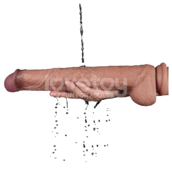 Lovetoy - realistlik XXL dildo - 36,5 cm - naturaalne