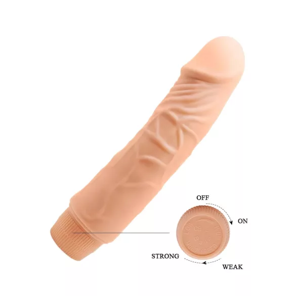 Baile Barbara - realistlik vibraator - 19,5 cm (nahatooni)