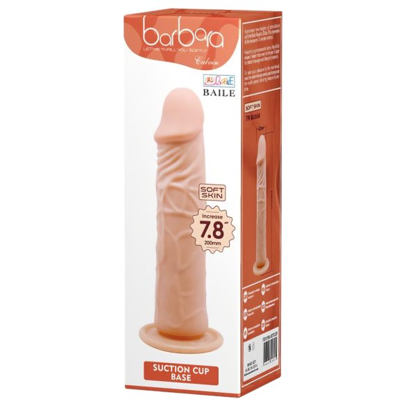 Baile Barbara Calvin - realistlik dildo - 20cm - naturaalne