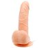 Baile Barbara Mark - realistlik pöörlev vibraator - 15cm (naturaalne)