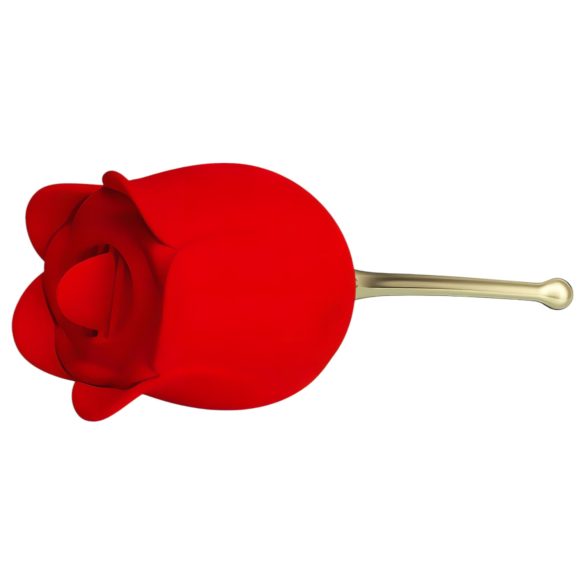 Pretty Love Rose Lover - 2in1 keelekümblusvibraator (punane)