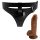 Pretty Love rakmed - universaalne alus dildoga - 17 cm (must)