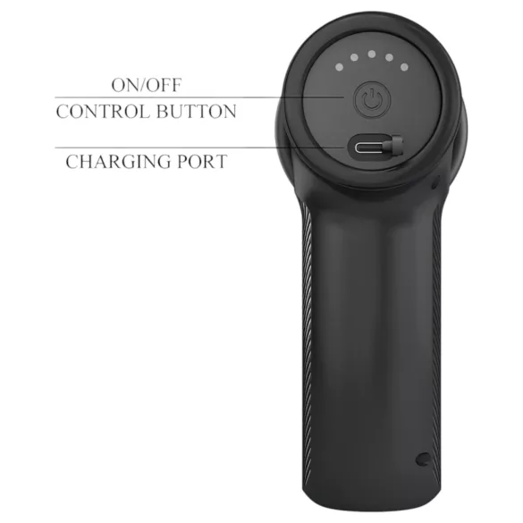 Pretty Love Dj Doctor - tuppe lükatav vibraator - must