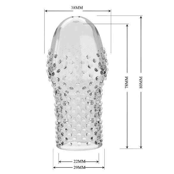 Pretty Love Becks - peenisekate - läbipaistev