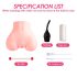 Vibeconnect - nutikas torso masturbaator (naturaalne)