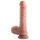Dual Density - dildo iminapaga munanditega - 20cm
