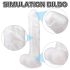 Sex HD Martin - realistlik iminapaga dildo (valge)