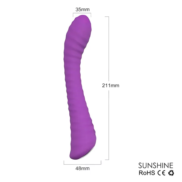 Sex HD Sunshine - G-punkti vibraator - laetav, sooniline, lilla