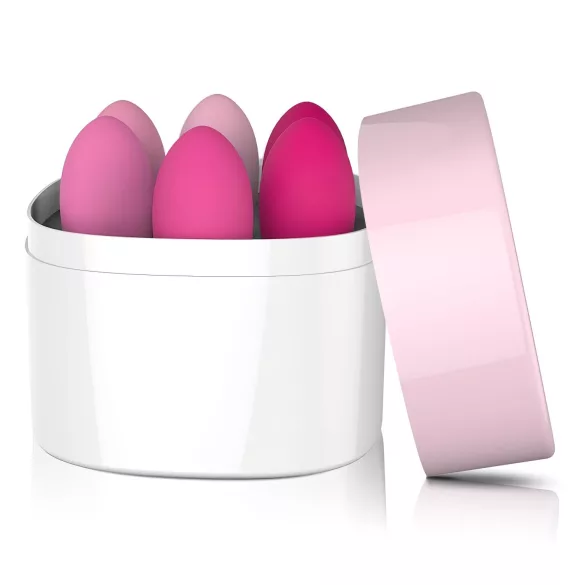 Sex HD Eggs - kegelkuulide komplekt 6 tk - roosa