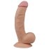 Lovetoy Ultra Soft – paindlik ja elutruu dildo, 21,5 cm (naturaalne)