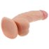 Lovetoy Ultra Soft – paindlik ja elutruu dildo, 21,5 cm (naturaalne)
