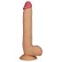 Lovetoy King-Sized - realistlik dildoga iminapaga - 25cm naturaalne